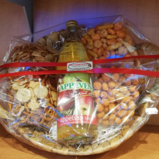 geschenkmand noten